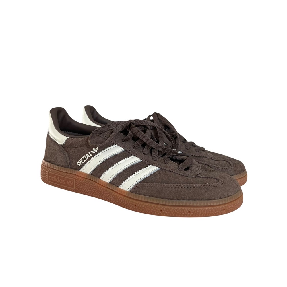 Adidas Handball Spezial Brown Suede Gum Sole Sneakers SZ 7 Sporty Chic